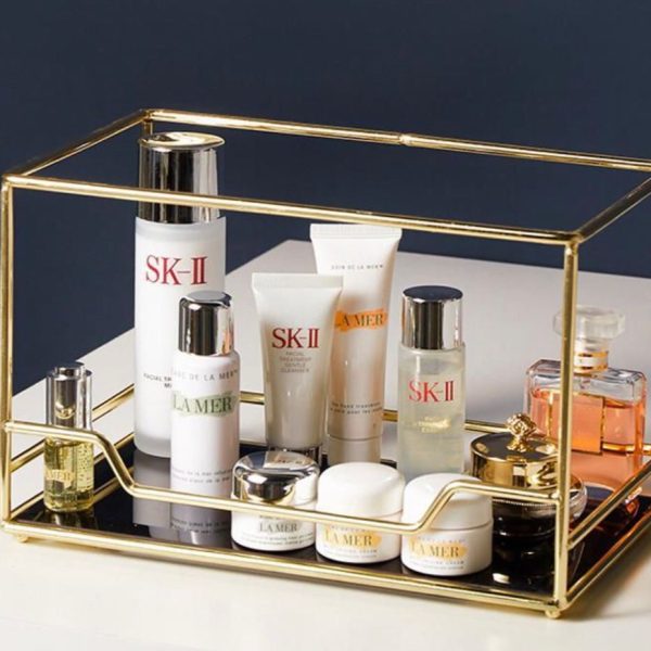 Cosmetics Organizer Tray For jewelry and Perfume and Cosmetics.