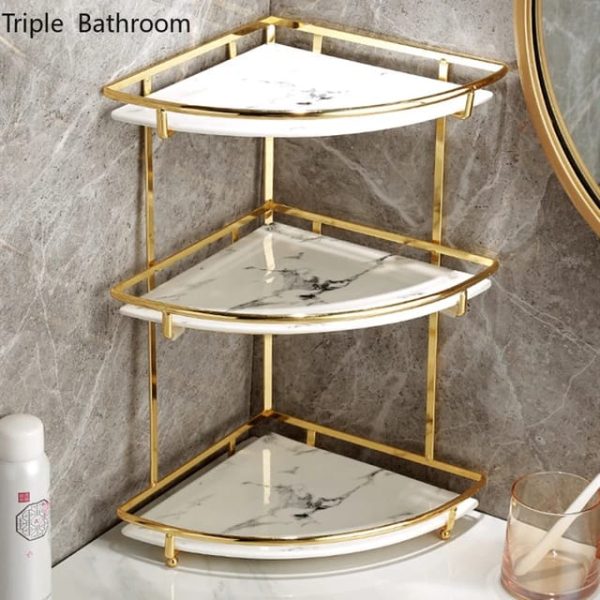 3 Layers Shelf Premium Design Corner Counter-Top Organizer.
