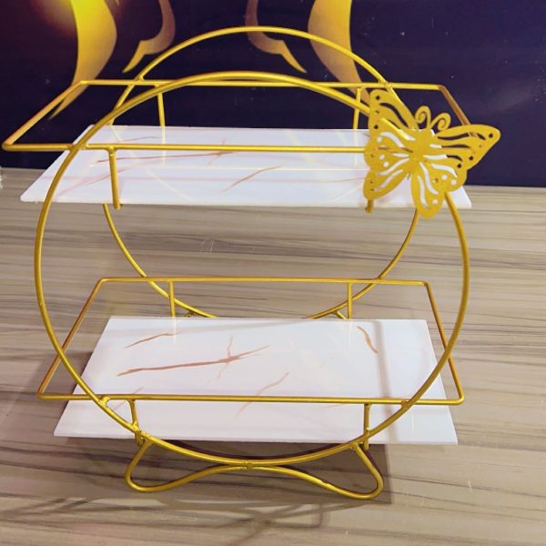 Butterfly 2 Layers Cosmetics Organizer.