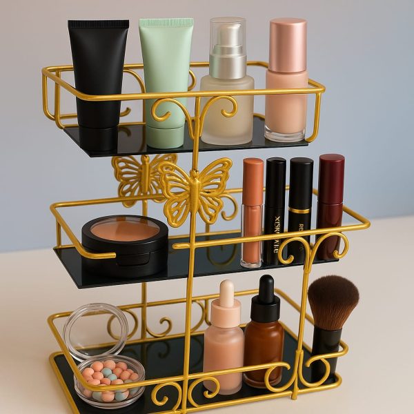 3-Layer Square Shaped Organizer for cosmetic, kitchen and bathroom